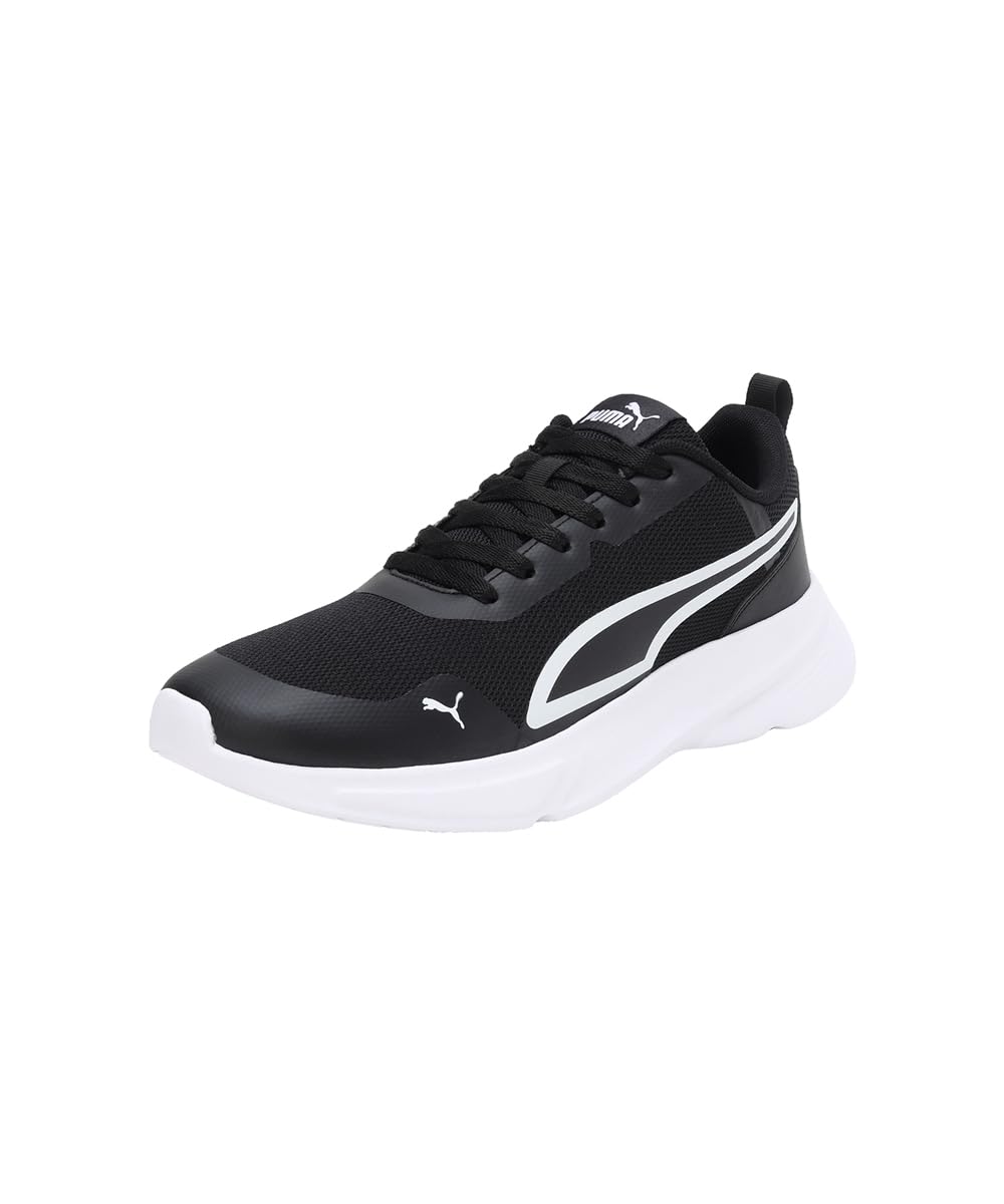 Puma Mens Alfarun Pro Sneaker - Black White