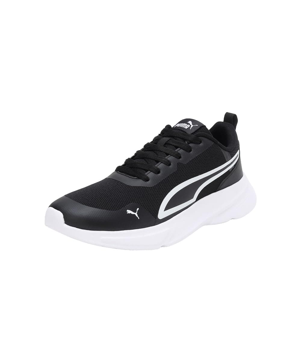 Puma Mens Alfarun Pro Sneaker - Black White