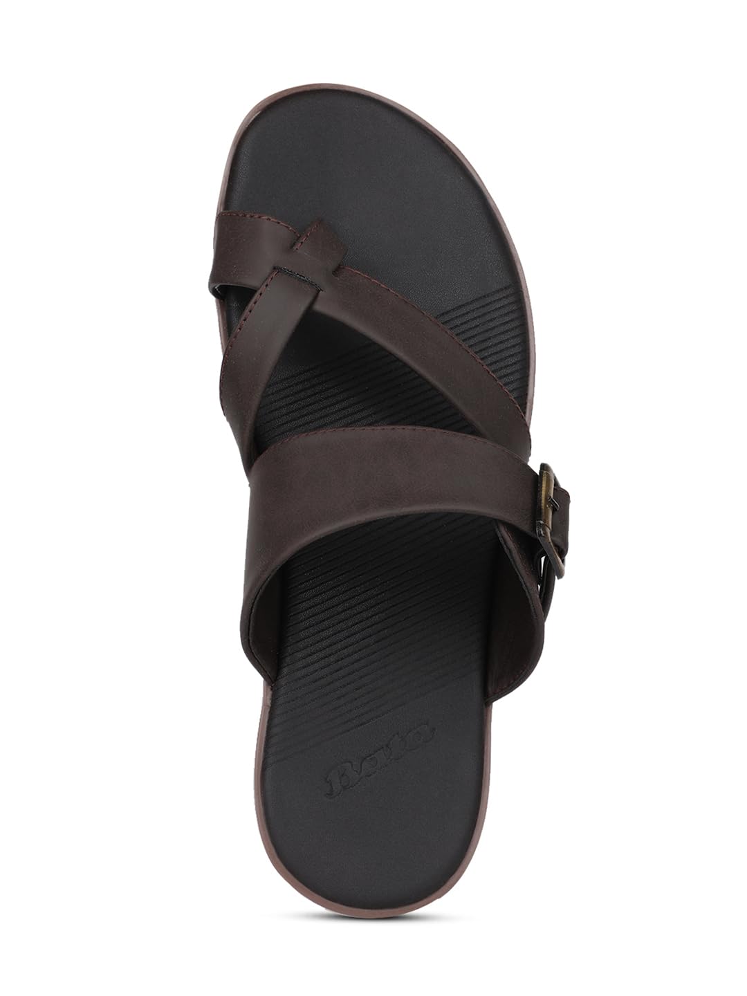 Bata Men's Pedra Tr Sandals - Brown - Image 5