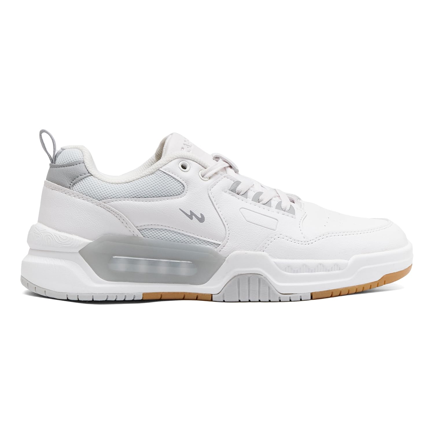 Campus Men's Sneakers - White Lt Grey - Image 2