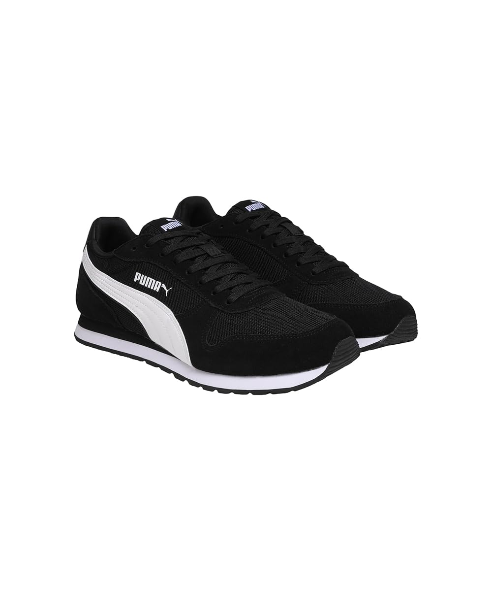 Puma ST Miler Sneaker - Black White Unisex - Image 5