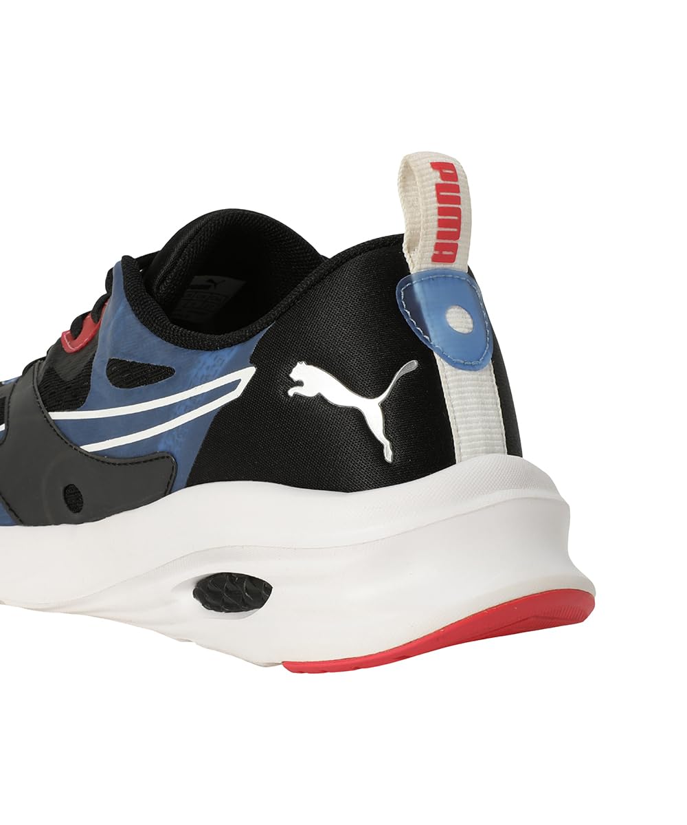 Puma ProFoam Fuego WNS Running Shoe - Black Blue - Image 4
