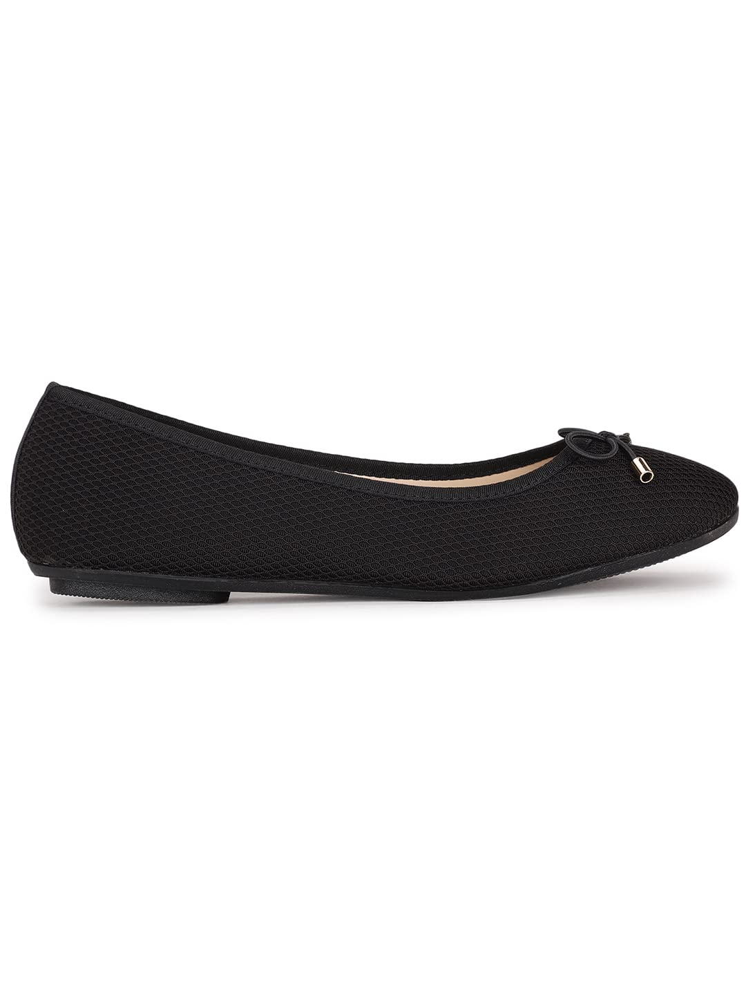 Bata Women's Slip-on Ballet Flat - Black - Image 3