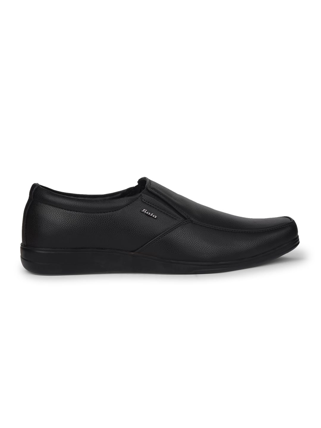 Bata Men's Formal Leather Shoes - Black - Image 2