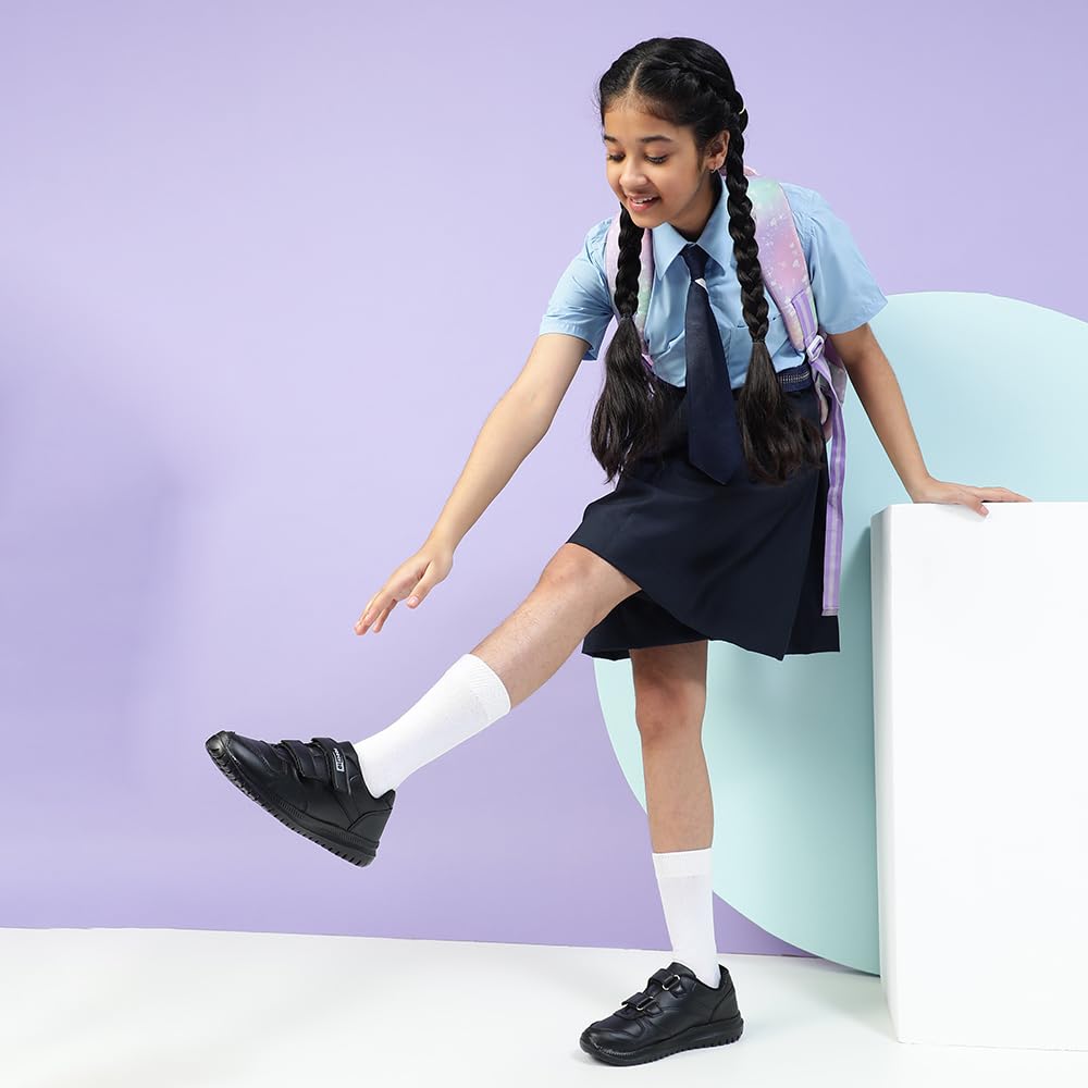 Liberty Kids School Shoes - Black - Image 3