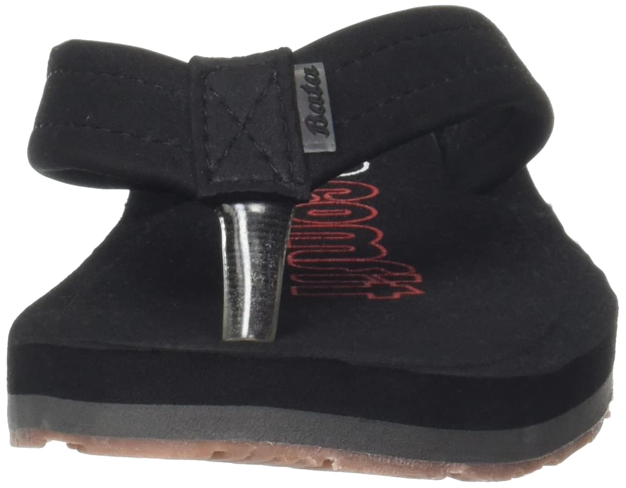 Bata Mens Ortho AW16 Flip Flops - Black - Image 5