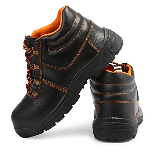 NEOSAFE Labour Safety Shoes - Black PVC - Image 3