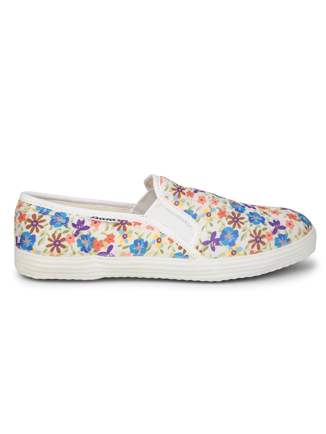 Bata Women's White Slip-On Sneakers - Image 3