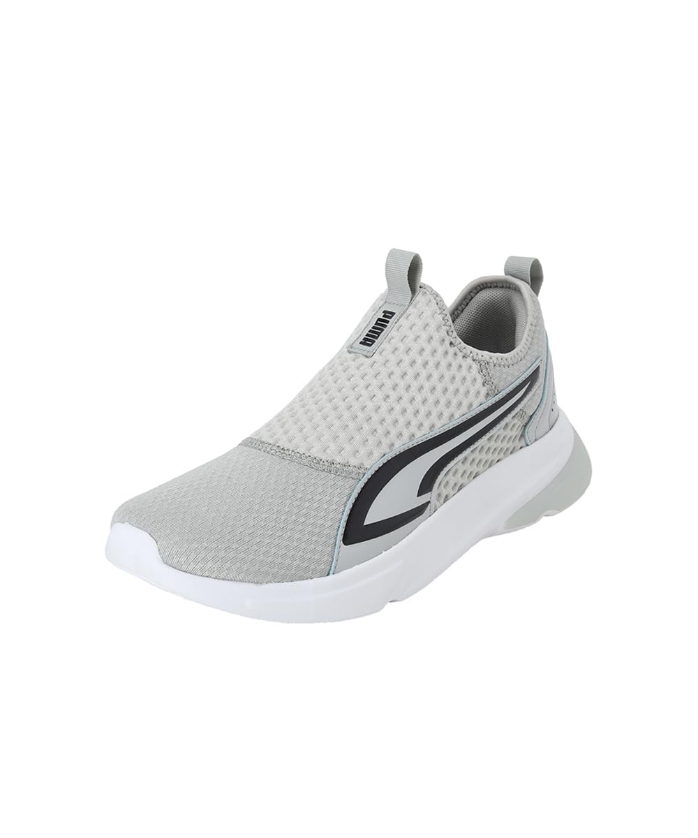 Puma Mens Asteride Sneaker - Ash Gray Black White