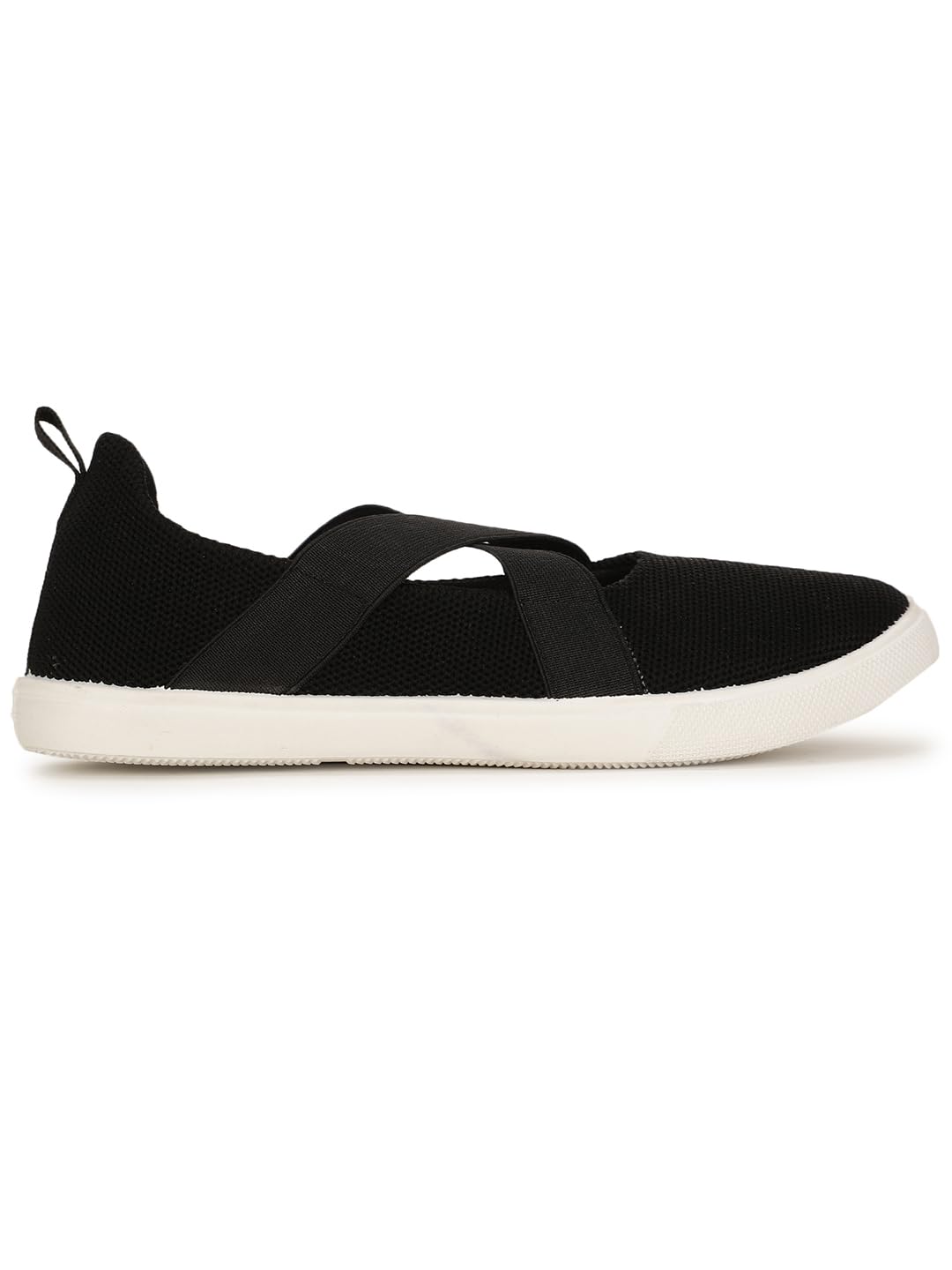 Bata Women's Black Slip-On Walking Shoes - Image 2