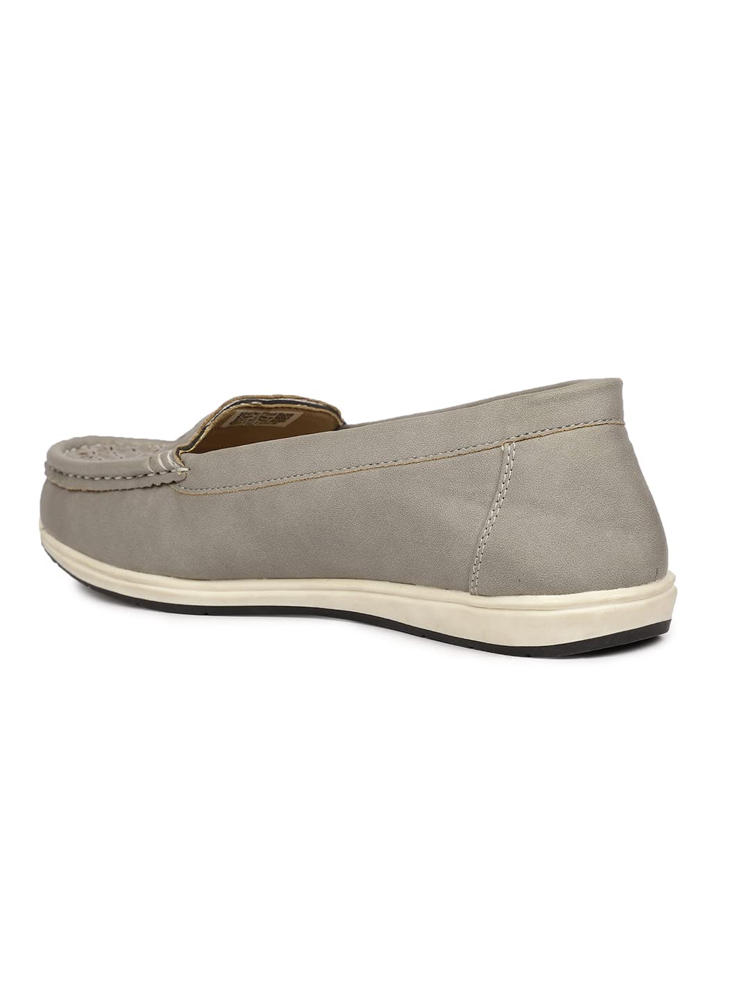 Bata Women's Mario Loafers - Grey - Image 4