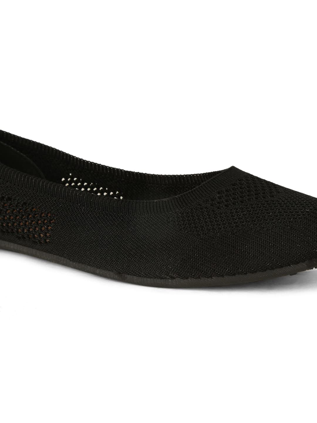 Bata Women's Slip-on Ballet Flat - Black - Image 5