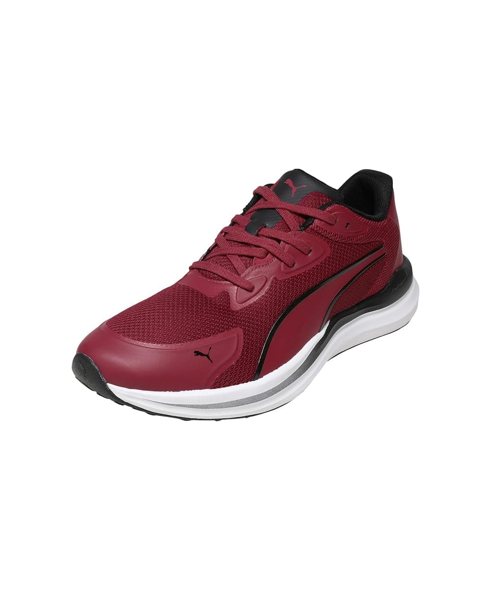 Puma Men's ComfortRise Lite Running Shoe - Red Black White
