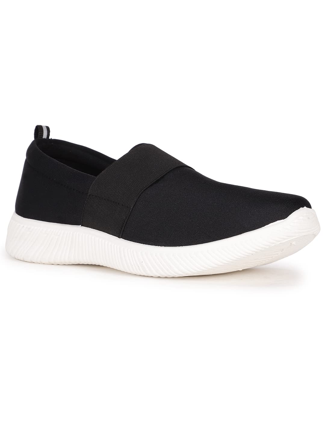Bata Women's Black Slip-On Sneakers