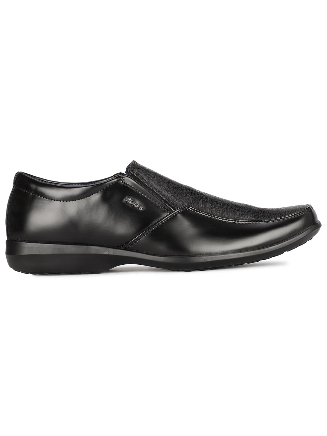 Bata Men's Slip-on Formal Shoes - Black - Image 3