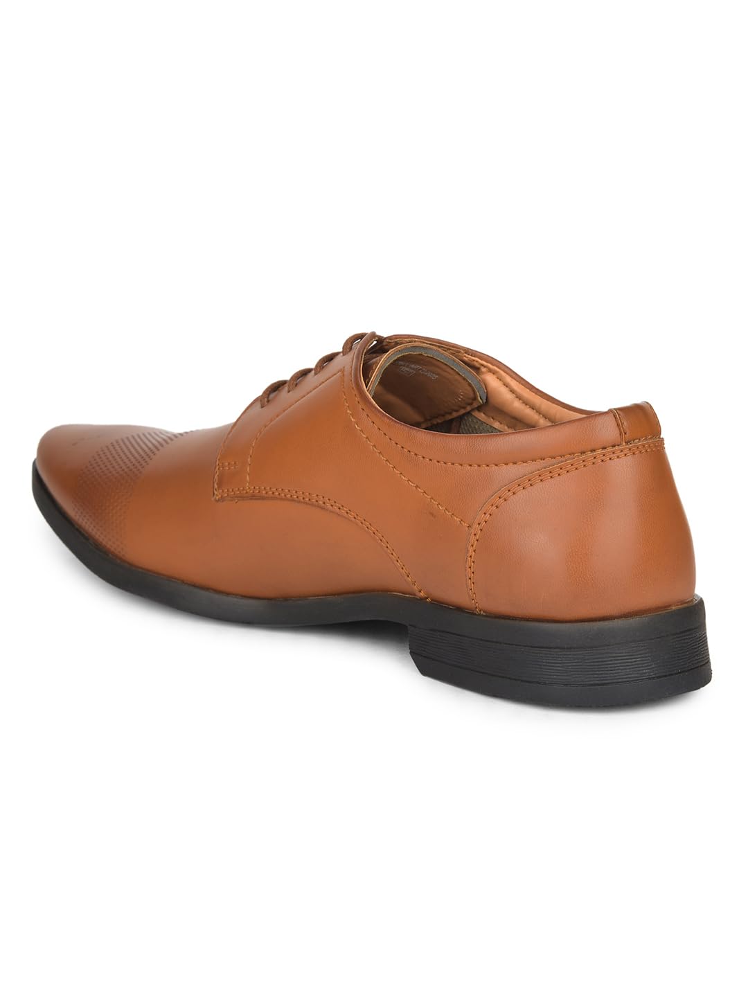 Bata Men's Tan Formal Lace-up Shoes - Image 4