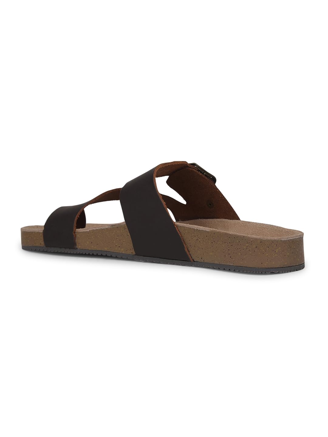 Bata Men's Slip-on Sandal - Dark Brown - Image 3