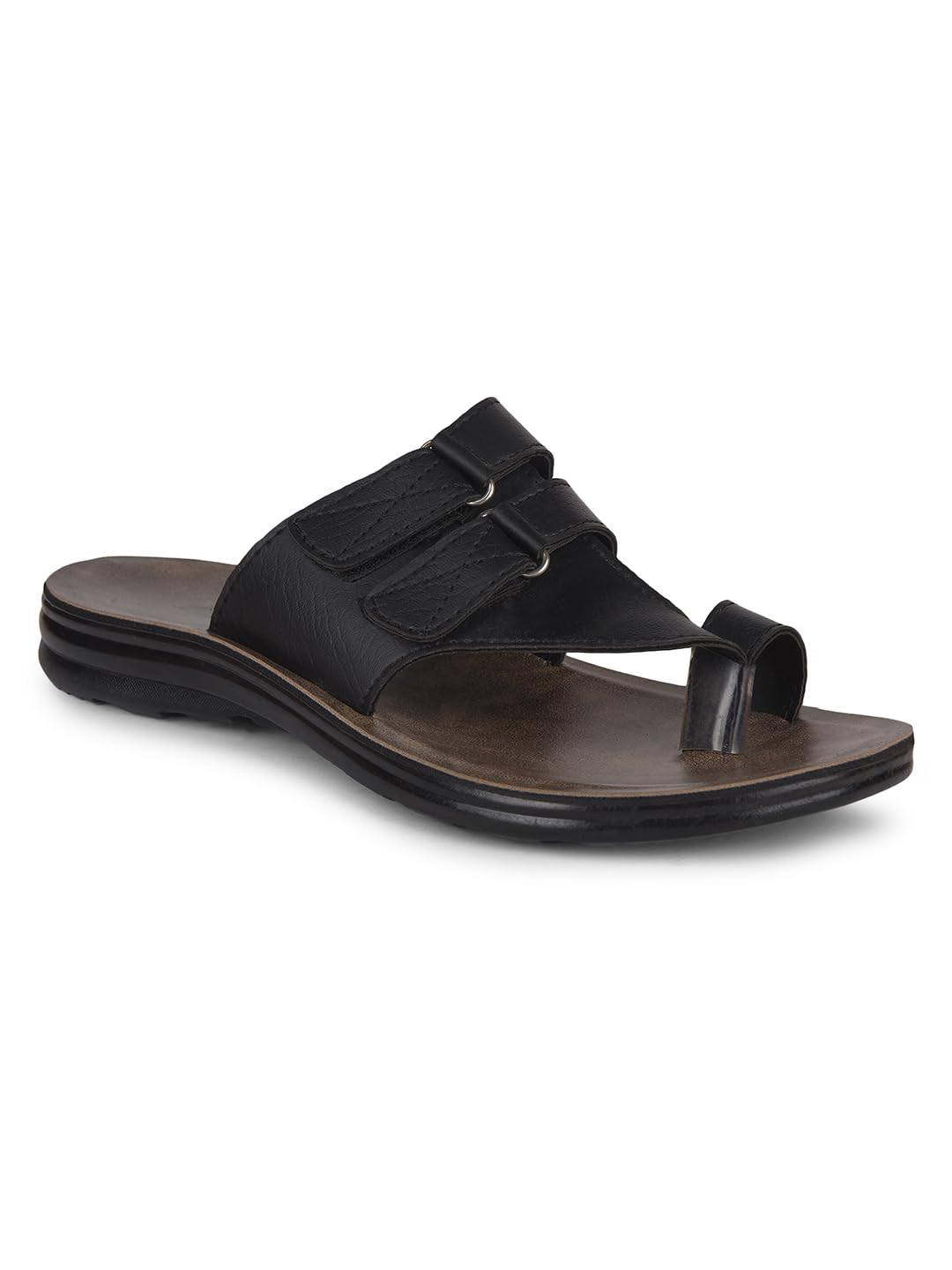 Bata Men's Black Slip-on Sandal