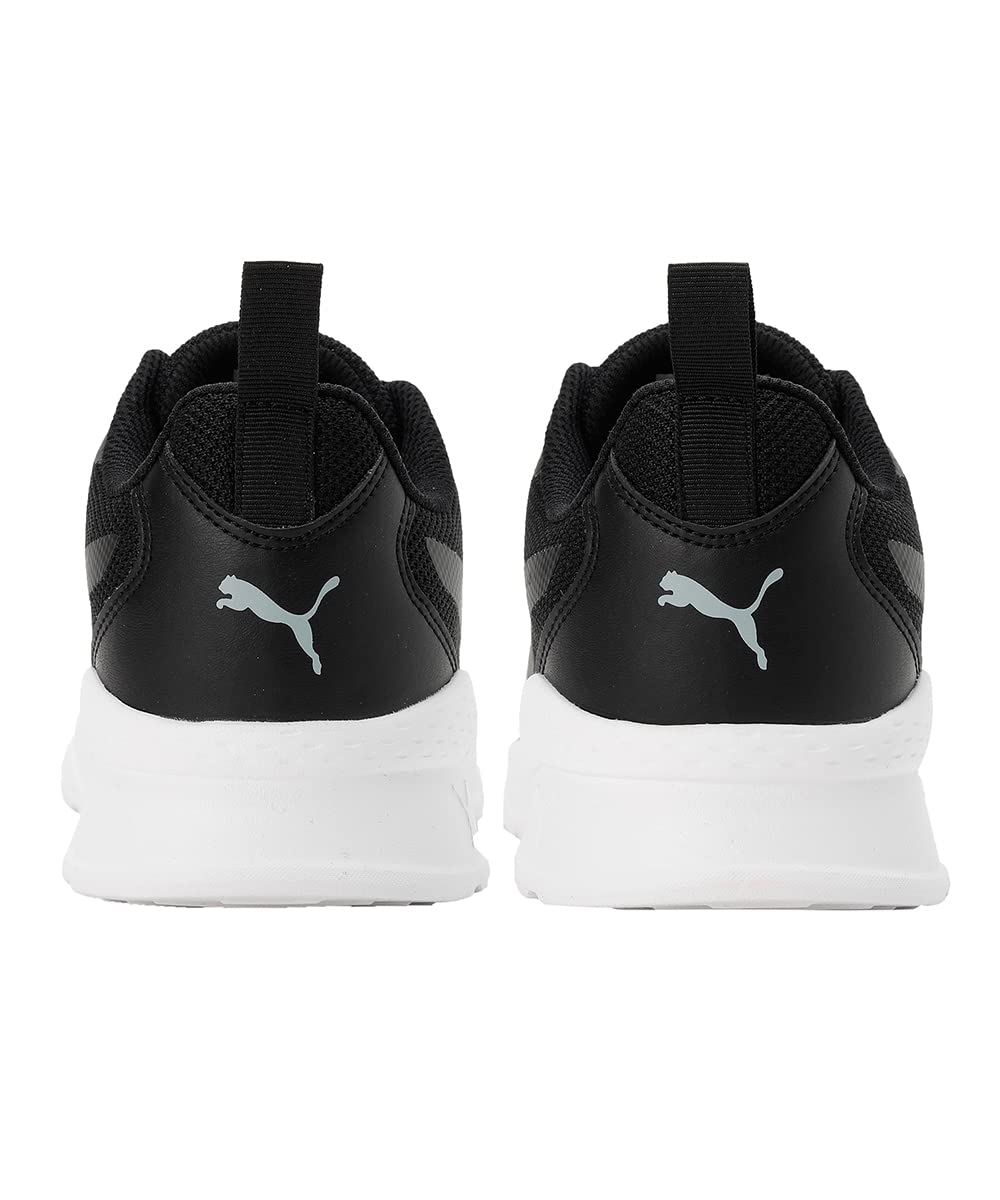 Puma Mens Drivate Sneaker - Black White - Image 4