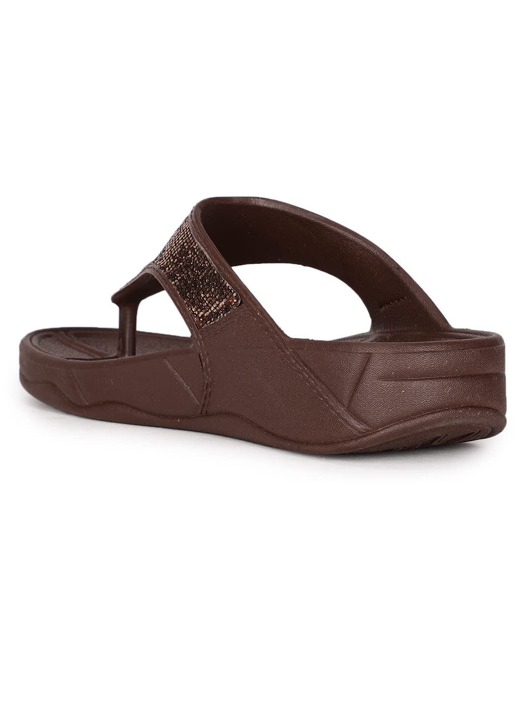 Bata Women's Platform Heel Sandal - Dark Brown - Image 3