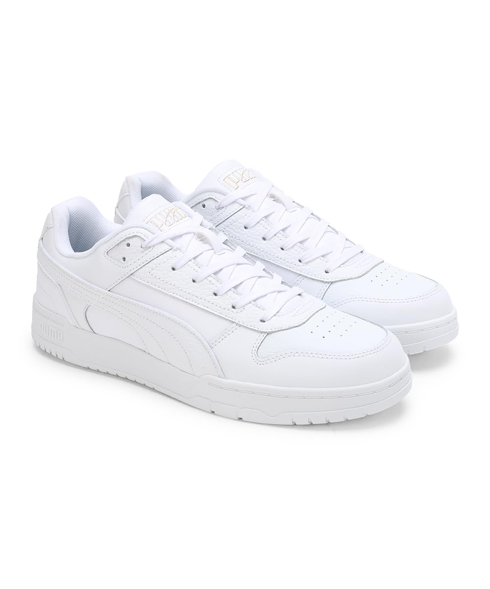 Puma Mens Court Shatter Low - White Team Gold - Image 5