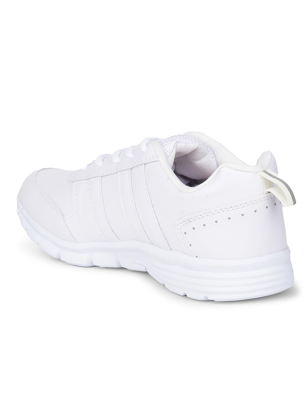 Bata Boy's Lace-up School Shoes - White - Image 3