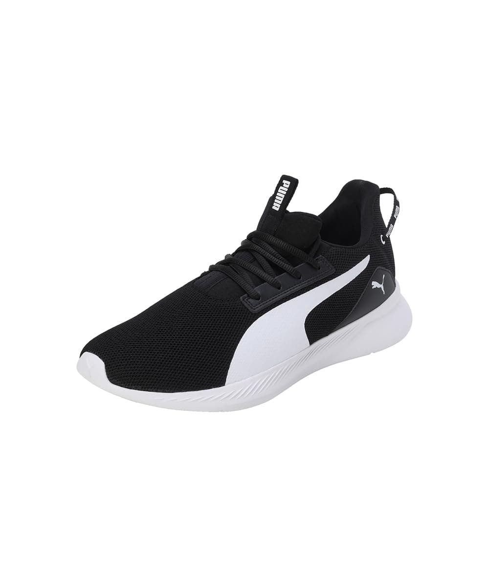 Puma Mens Smooth Walk Running Shoe - Black White