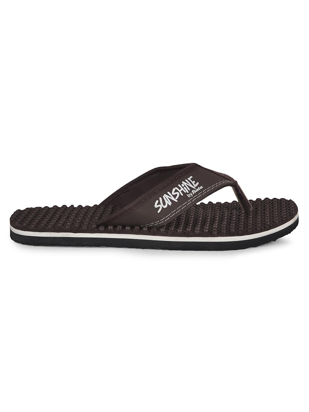 Bata Men's Brown Slippers - Image 2