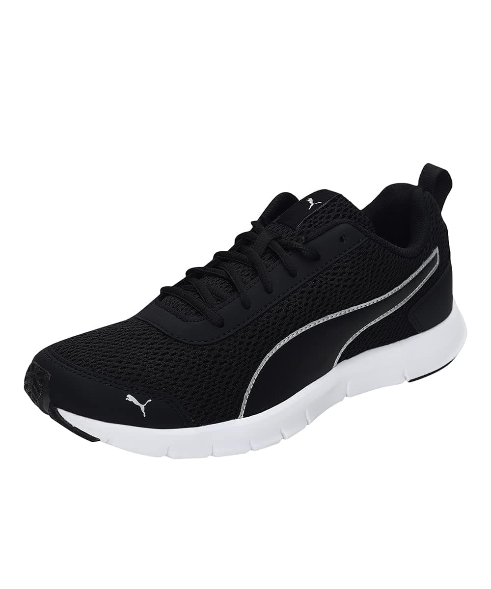 Puma Mens Rapid Runner Sneaker - Black Silver