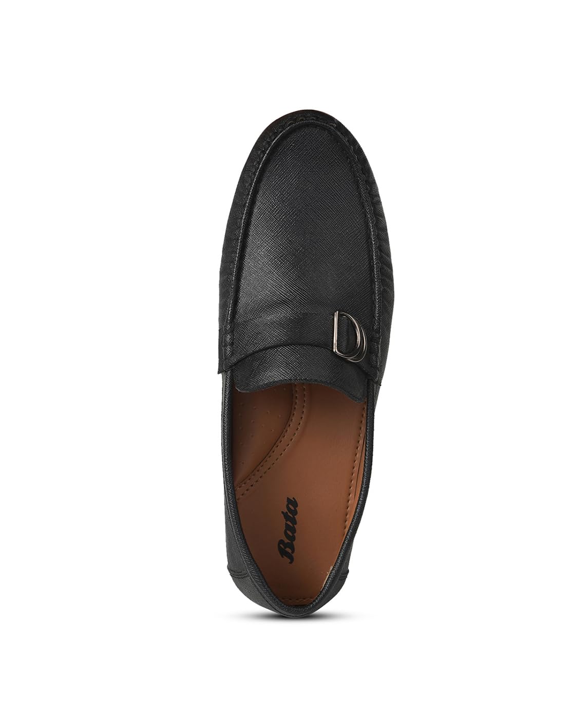 Bata Men's Formal Slipon Shoes - Black - Image 5