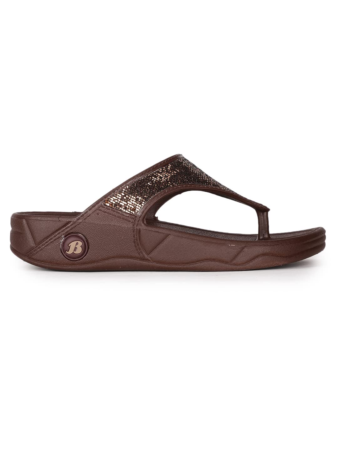Bata Women's Platform Heel Sandal - Dark Brown - Image 2