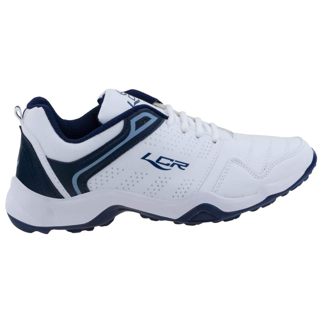 Lancer Men's INDUS-251 Running Shoes - White Navy - Image 4