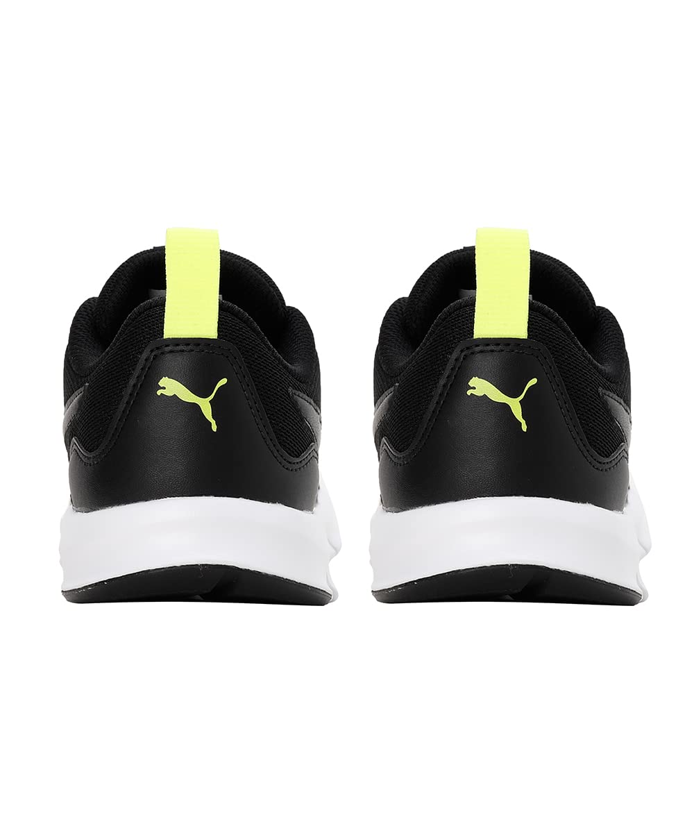 Puma Women's Pacific Maze Sneakers - Black Lime - Image 4