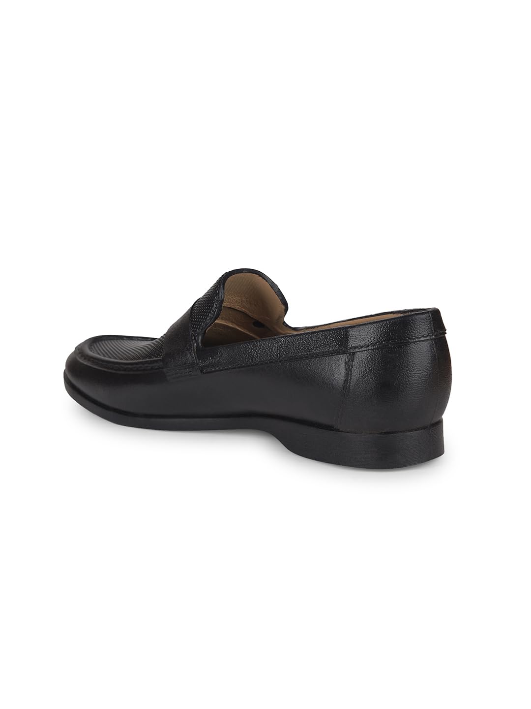Bata Mens Casual Loafers - Black - Image 3