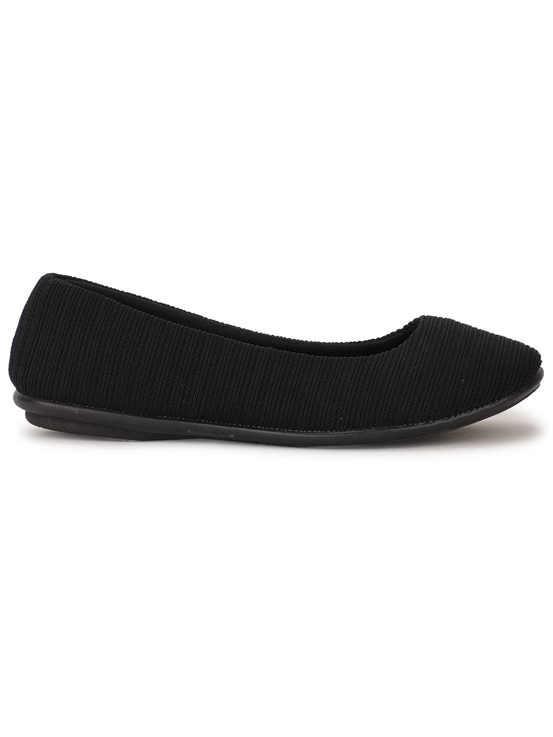 Bata Women's Slip-on Ballet Flat - Black - Image 3