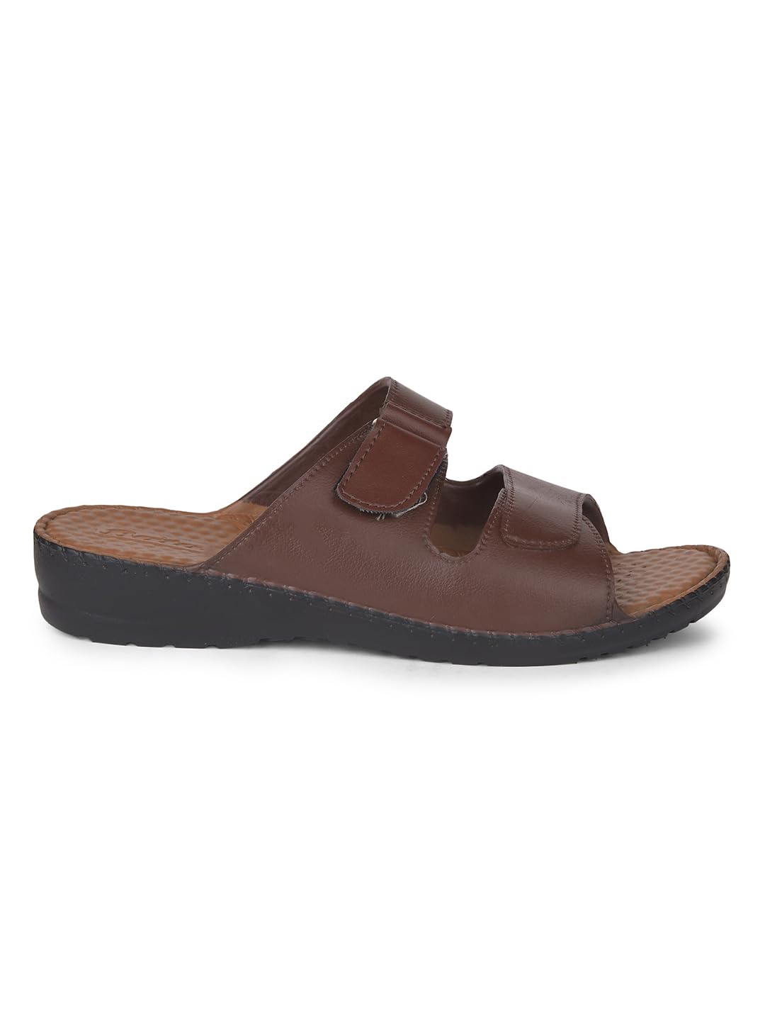 Bata Brown Synthetic Slip-on Sandals for Women - Image 2