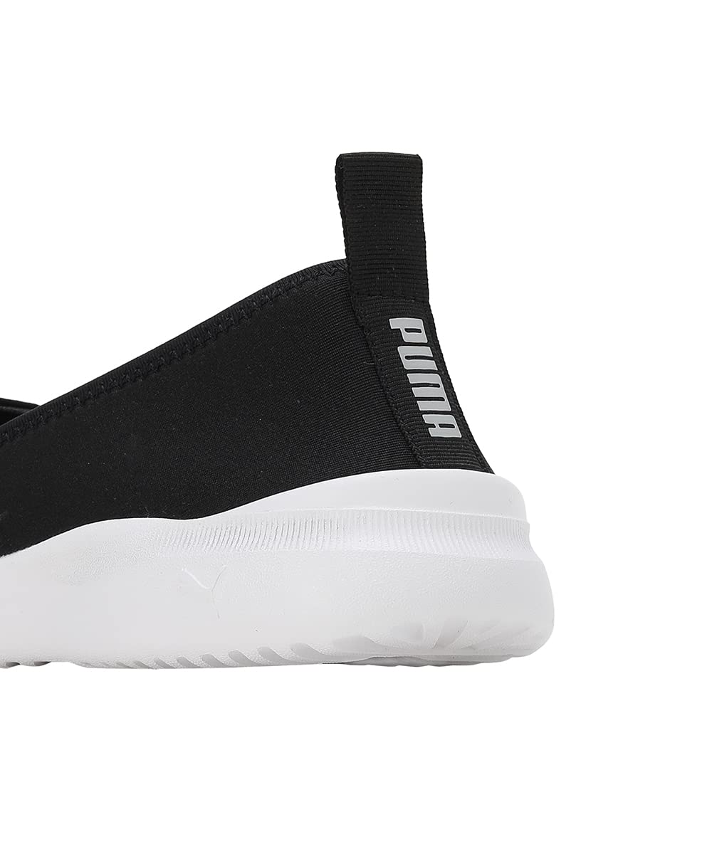 Puma Adelina Sneaker - Black Silver Women's - Image 4