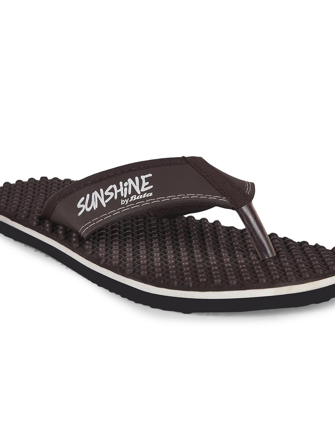 Bata Men's Brown Slippers - Image 5