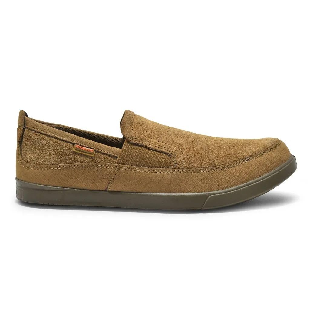 Woodland Men's Camel Leather Casual Shoe - Image 2