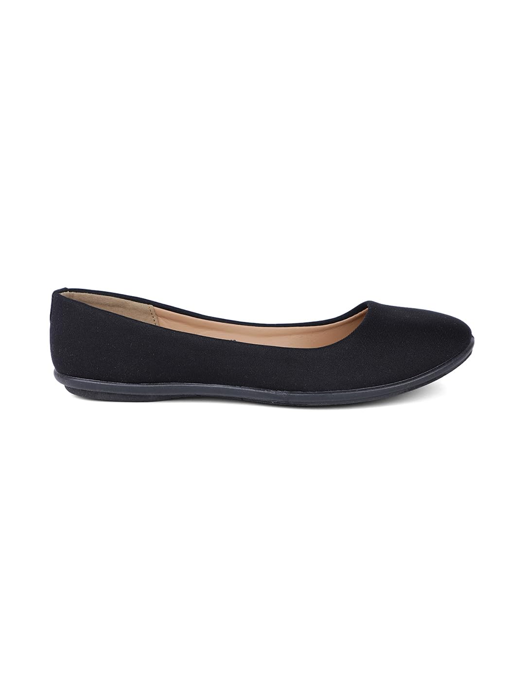 Bata Women's Slip-on Ballet Flat - Black - Image 4