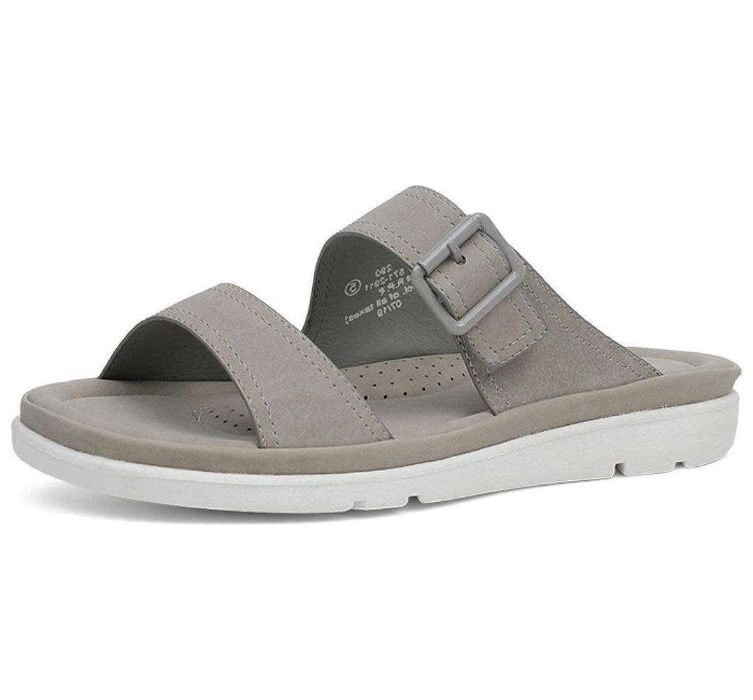 Bata Women's Slip-on Sandal - Grey