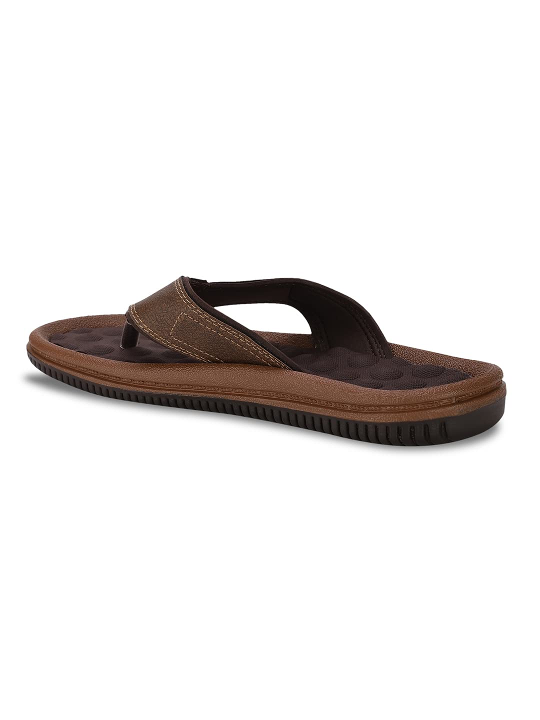 Bata Men's Joy Slippers - Brown - Image 3