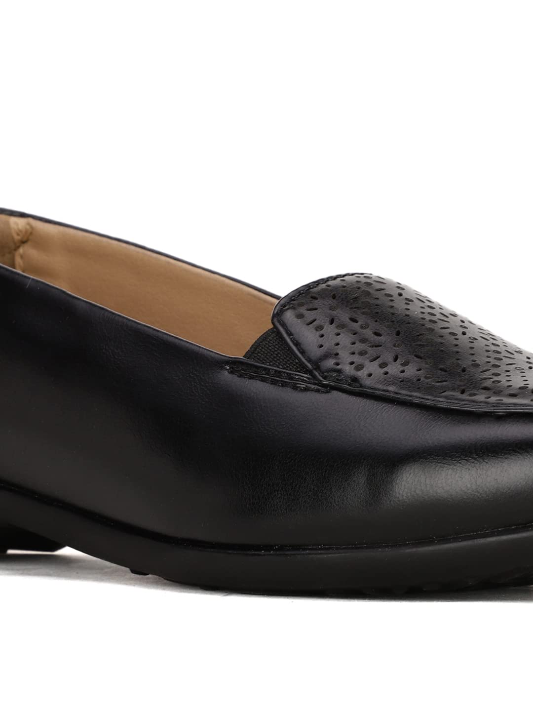 Bata Women's Black Synthetic Loafers - Image 5