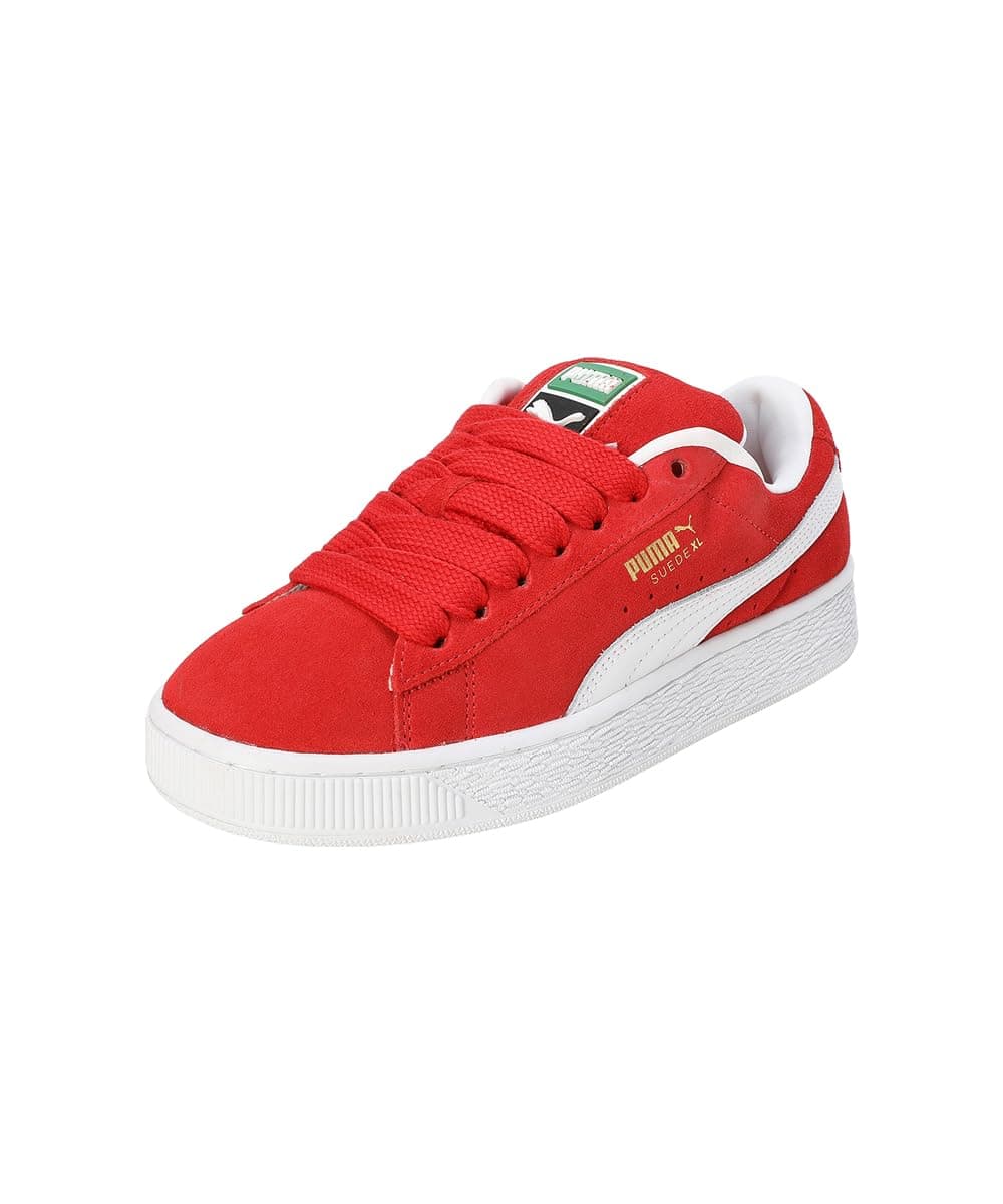 Puma Unisex Suede Sneaker - Red White