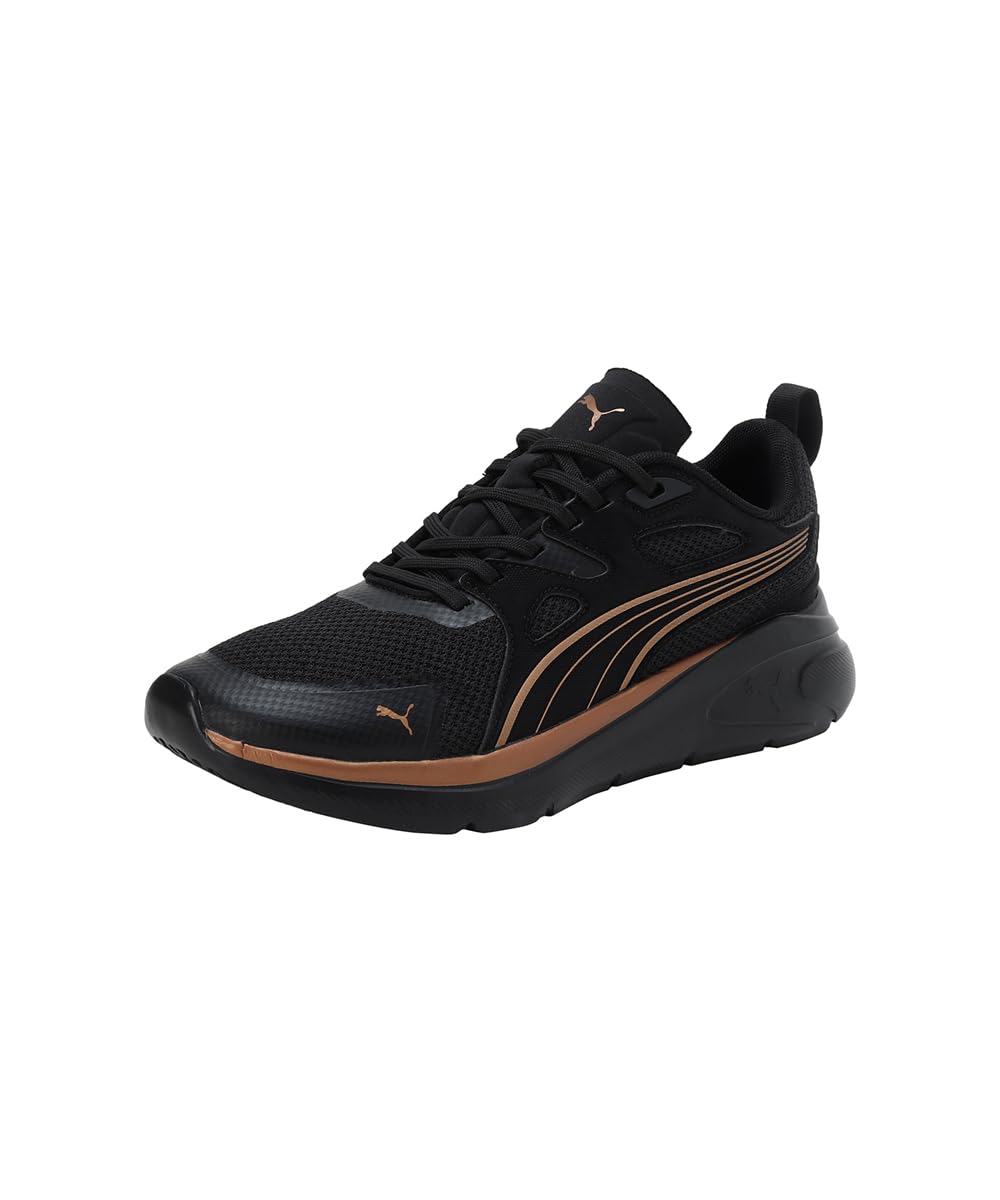 Puma Turboglide WNS Running Shoe - Black Gold Gray