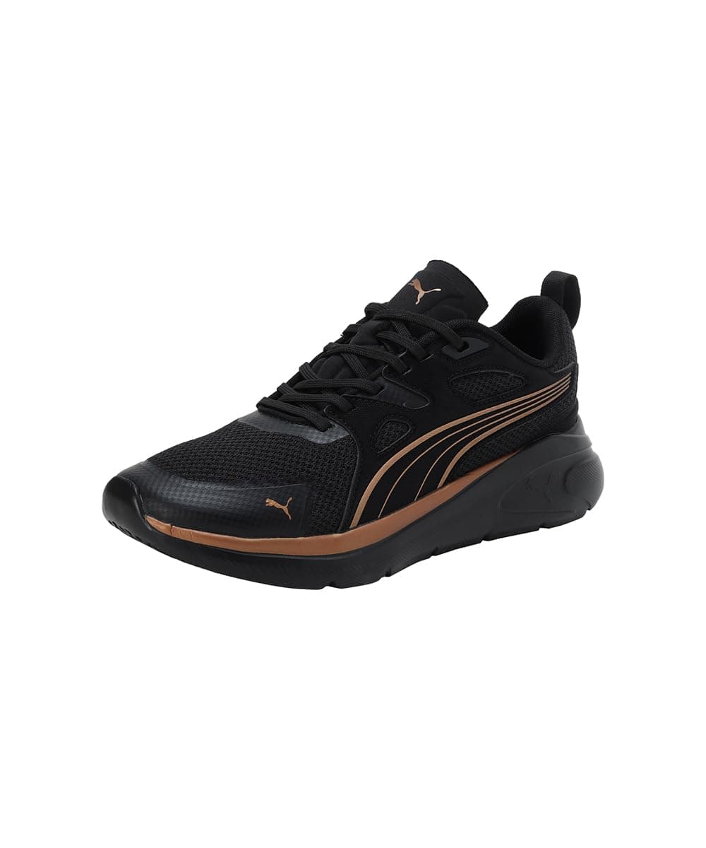 Puma Turboglide WNS Running Shoe - Black Gold Gray