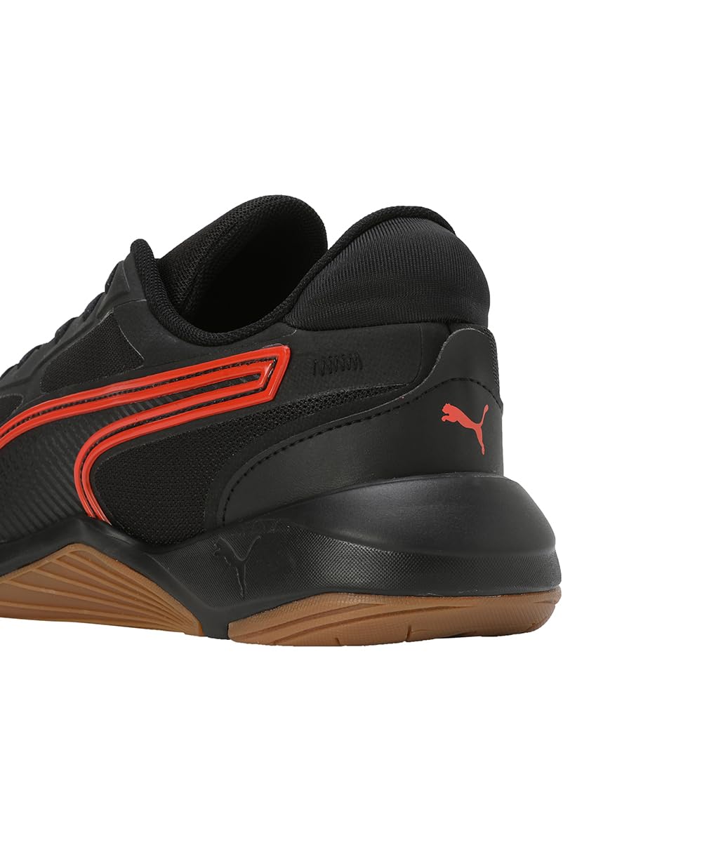 Puma Mens SwiftPulse Trainer - Black Red Gum - Image 4