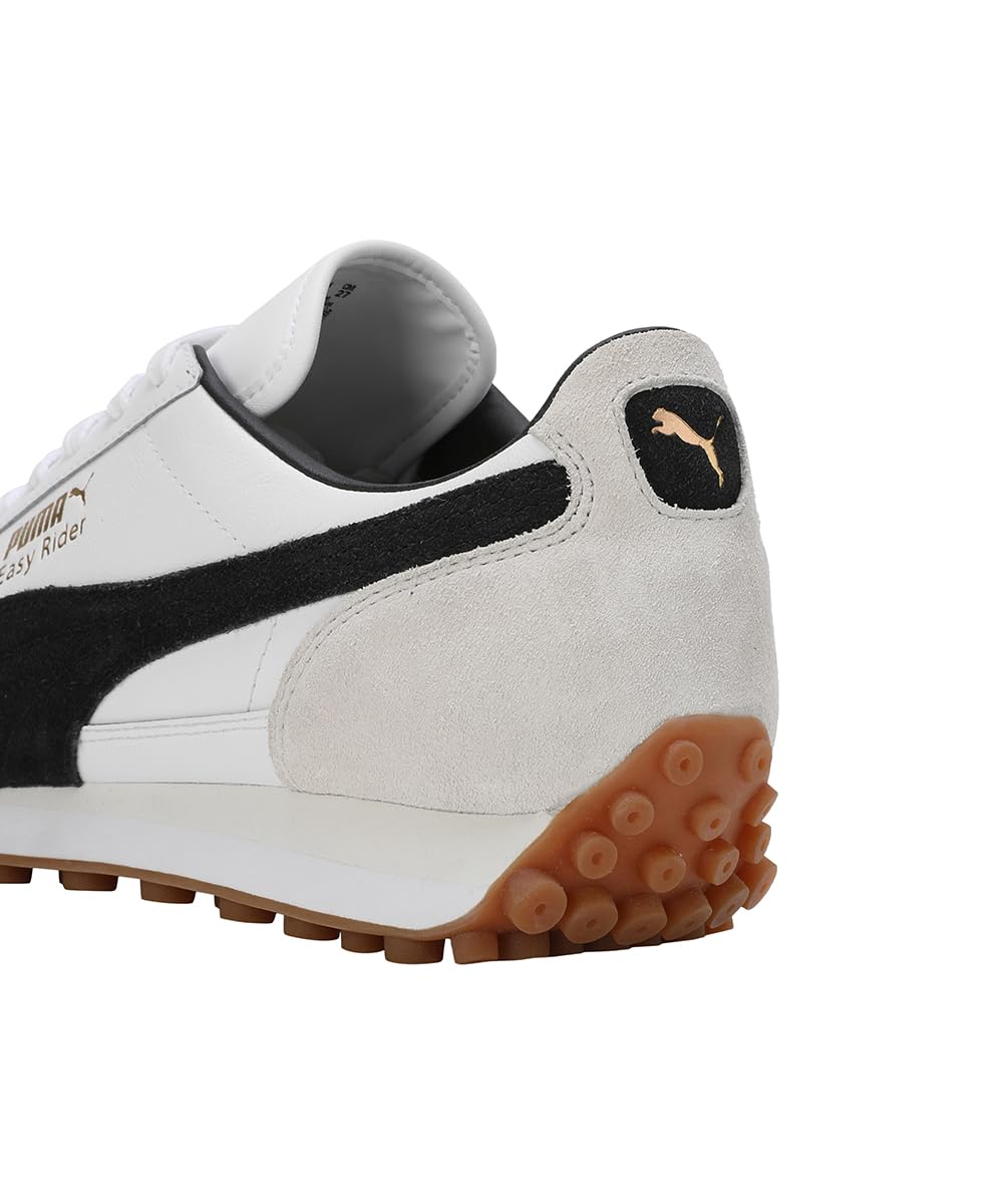 Puma Easy Rider Mix Sneaker - White Black Unisex - Image 5