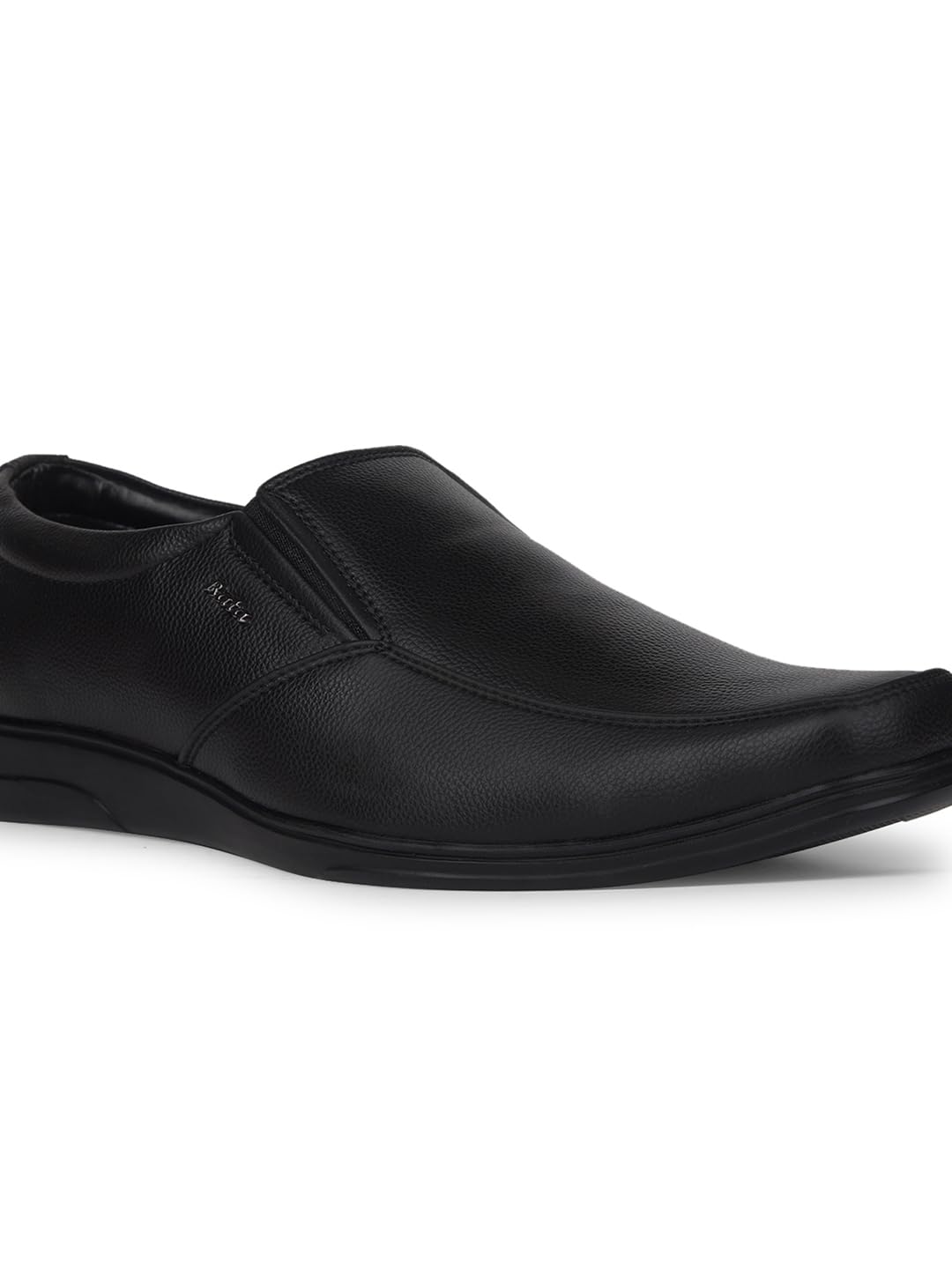 Bata Men's Formal Leather Shoes - Black - Image 5
