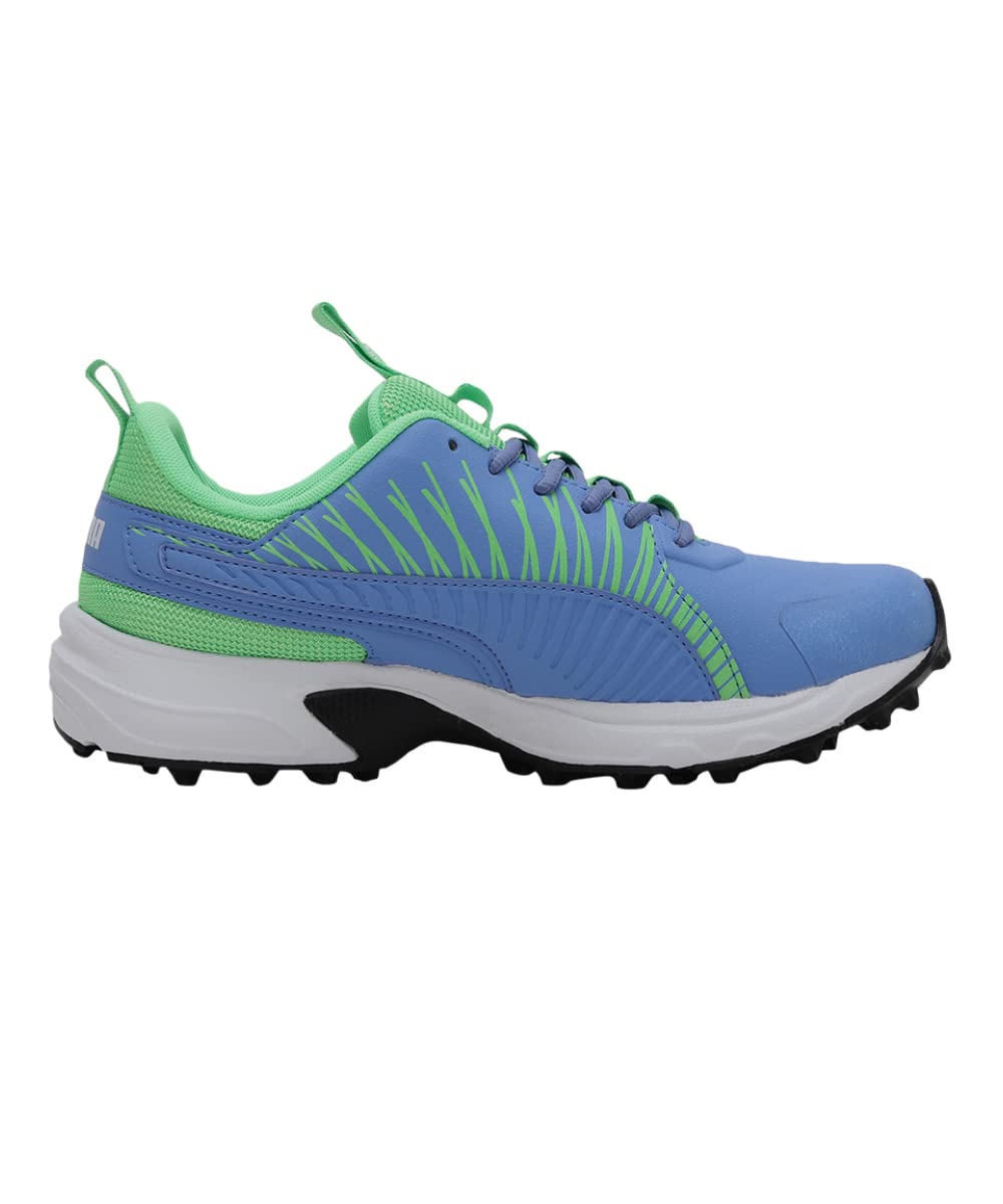 Puma Mens Cricket Shoe - Blue Green White - Image 3